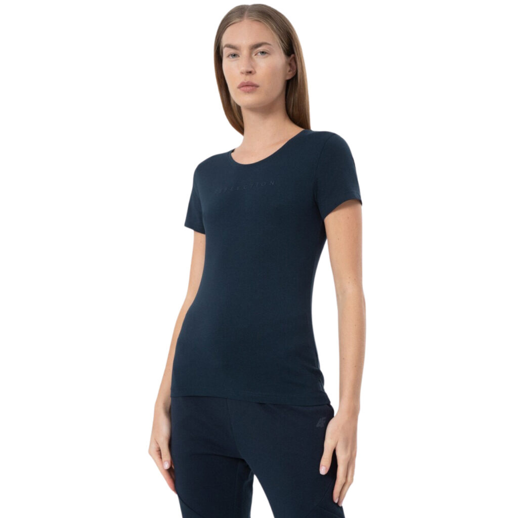 Koszulka damska 4F ciemny granat H4Z22 TSD029 30S