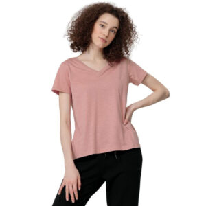 Koszulka damska 4F jasny róż H4L22 TSD352 56S