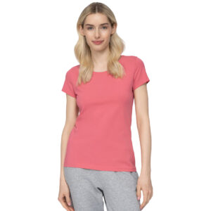 Koszulka damska 4F koralowa H4L22 TSD350 63S