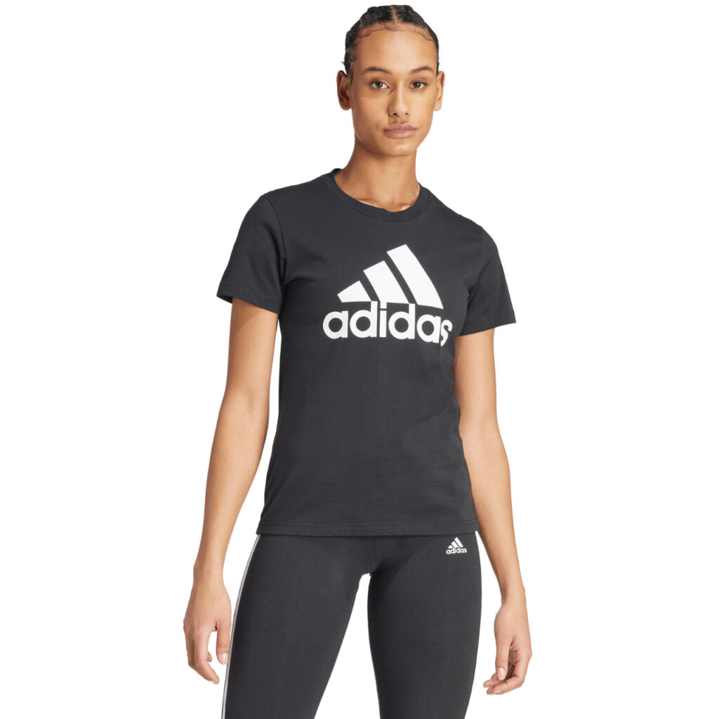 Koszulka damska adidas Essentials Regular T-Shirt czarna GL0722
