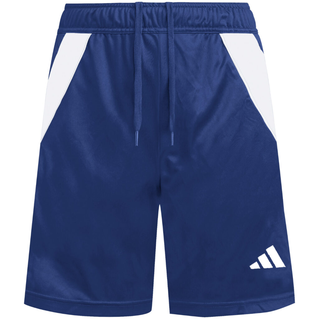 Spodenki dla dzieci adidas Tiro 24 Training granatowo-białe IS1003