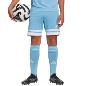 Spodenki dla dzieci adidas Squadra 25 błękitne JJ2426