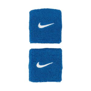 Frotki na rękę Nike Swoosh Wristbands 2 szt. niebieskie N1012405400OS