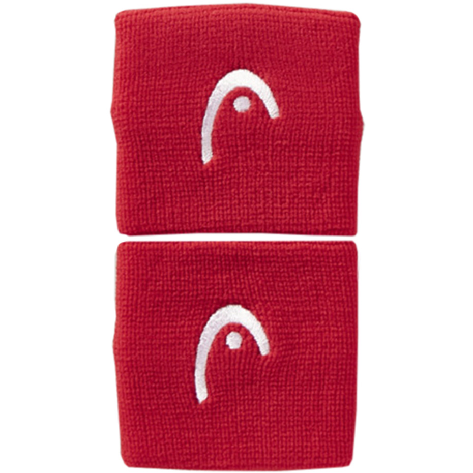 Frotki na rękę Head Wristband czerwone 285050